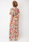 Serafina Collection Floral Print Maxi Dress. Multi-Coloured