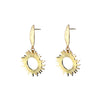 Angela D’Arcy Sunshine Earrings, Gold