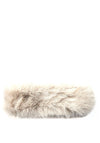 Serafina Collection Faux Fur Headband, Beige