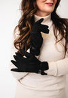 Serafina Collection Fleeced Lined Gloves, Black