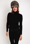Serafina Collection Faux Fur Hat, Grey