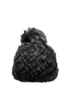 Serafina Collection Faux Fur Bobble Hat, Black