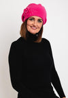 Serafina Collection Floral Beret, Pink
