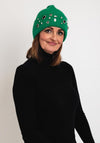 Serafina Collection Diamante Hat, Green