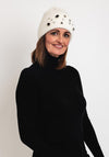 Serafina Collection Diamante Hat, White