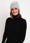 Serafina Collection Diamante Bauble Hat, Grey