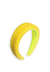The Serafina Collection Pearl Headband, Yellow