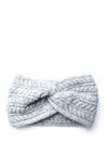 Serafina Collection Lurex Knit Headband, Grey