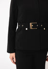 Serafina Collection Belted Jacket, Black
