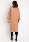 Serafina Collection One Size Drawstring Trench Coat, Taupe