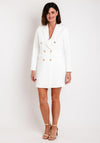 Serafina Collection Longline Blazer, White