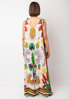 Serafina Collection Tropical Tie Shoulder Jumpsuit, Cream