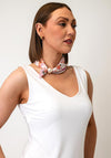 Serafina Collection Botanical Print Scarf, Pink Multi