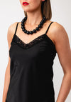 Serafina Collection Acrylic Bead Necklace, Black
