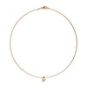 Burren Jewellery Violet Choker Necklace, Gold