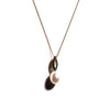 9 Carat Gold Pearl Drop Pendant Necklace, Gold