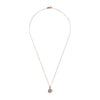9 Carat Gold CZ Cluster Pendant Necklace, Gold