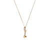 9 Carat Gold Golf Club Pendant Necklace, Gold