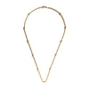 9 Carat Rope & Ball Necklace, Silver