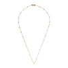 9 Carat Gold Ball & Curb Chain Necklace, Gold
