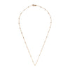 9 Carat Gold Ball & Curb Chain Necklace, Gold