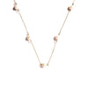 9 Carat Gold Pearl Ball Chain Necklace, Gold