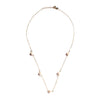 9 Carat Gold Pearl Ball Chain Necklace, Gold