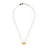 9 Carat Gold Small Double Coin Necklace, Gold