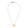 9 Carat Gold Small Double Coin Necklace, Gold