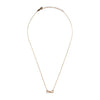 9 Carat Gold Infinity Necklace, Gold