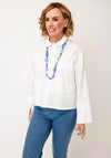 Serafina Collection Multi Beaded Long Necklace, Blue