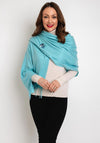 Serafina Collection Pashmina Brooch Gift Set, Turquoise