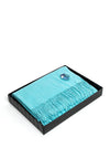 Serafina Collection Pashmina Brooch Gift Set, Turquoise