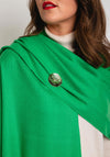 Serafina Collection Pashmina Brooch Gift Set, Bright Green