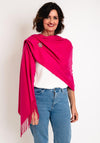 Serafina Collection Pashmina & Brooch Box Gift Set, Fuchsia