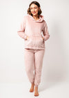Serafina Collection Hooded Pyjama Set, Pink