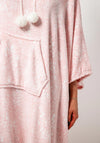 Serafina Collection One Size Hooded Snuddie, Pink