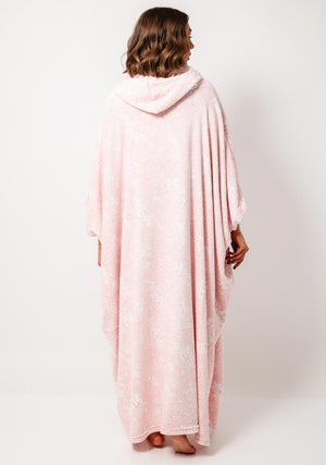 Serafina Collection One Size Hooded Snuddie, Pink