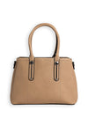 Zen Collection Girlfriend Medium Satchel Bag, Light Tan
