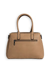 Zen Collection Girlfriend Medium Satchel Bag, Light Tan