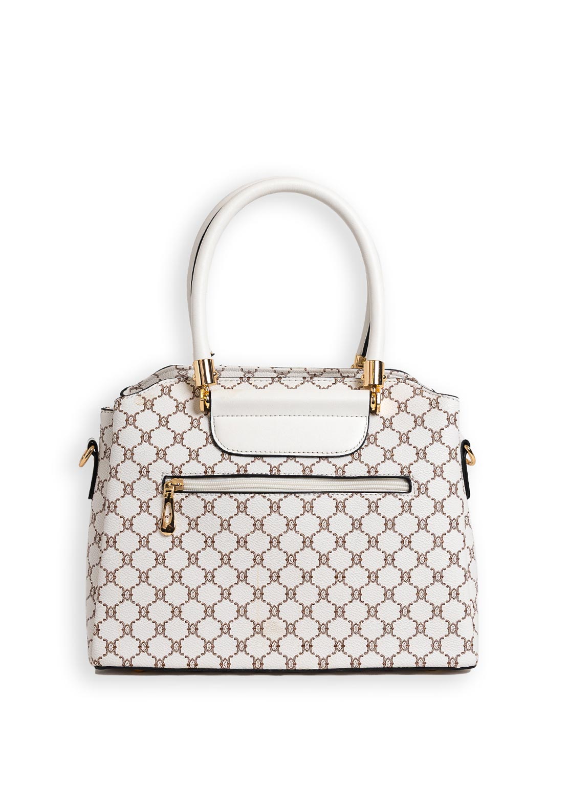 Zen Collection Honeycomb Medium Grab Bag, White