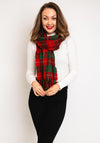 Serafina Collection Plaid Scarf, Red
