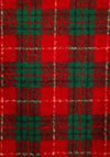 Serafina Collection Plaid Scarf, Red