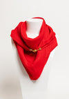 Serafina Collection Magnetic Scarf, Red