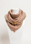 Serafina Collection Magnetic Scarf, Taupe
