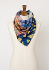 Serafina Collection One Size Patchwork Print Scarf, Multi-Coloured