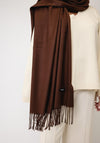 Serafina Collection Cashmere-blend Pashmina, Brown