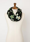 Serafina Collection Floral Print Scarf, Green Multi