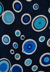 Serafina Collection Spotted Scarf, Blue