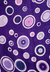 Serafina Collection Spotted Scarf, Purple